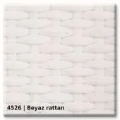 4526 &mdash; Beyaz rattan