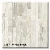 7537 &mdash; White block